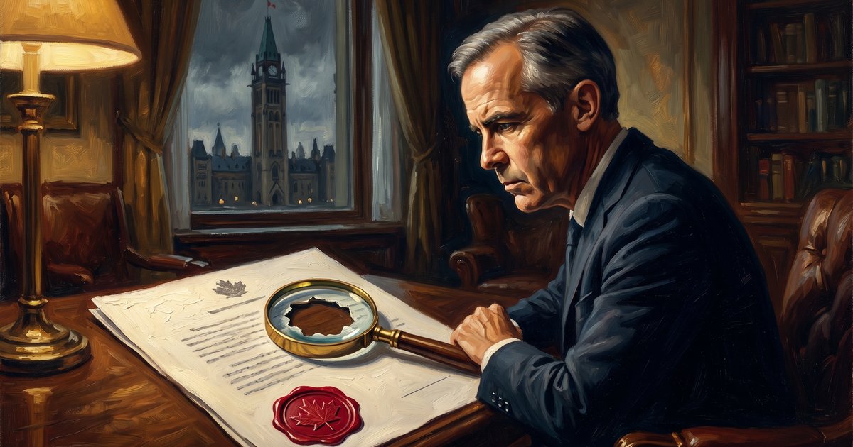 Mark Carney's ethics screen has a huge hole