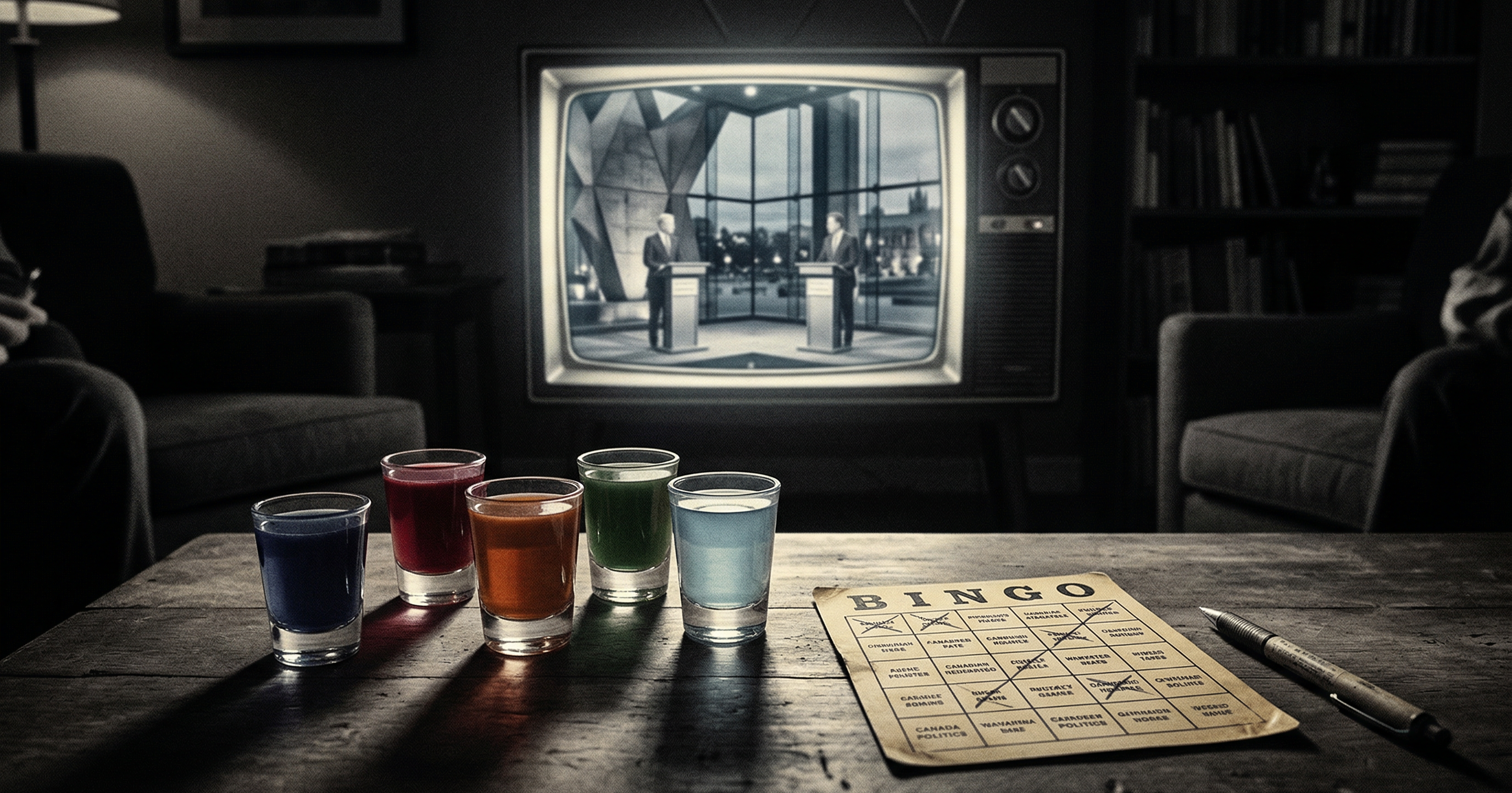 Tonight’s debate: the drinking game