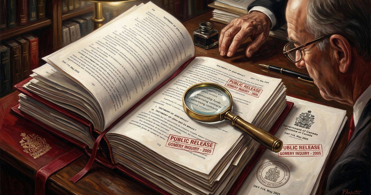 Transcripts of Brault testimony