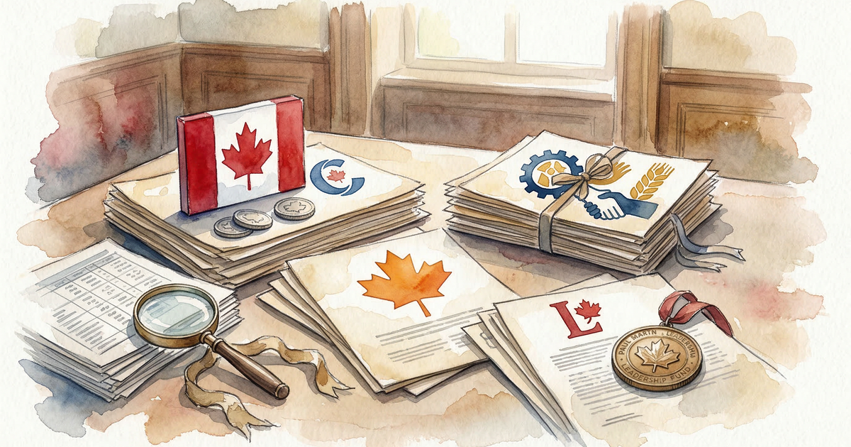 Update: Ok, we’re corporate whores too (albeit less so), but check out the NDP!