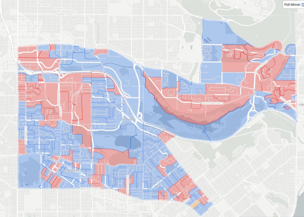 Burnaby Central results - 2025 Canadian General Election